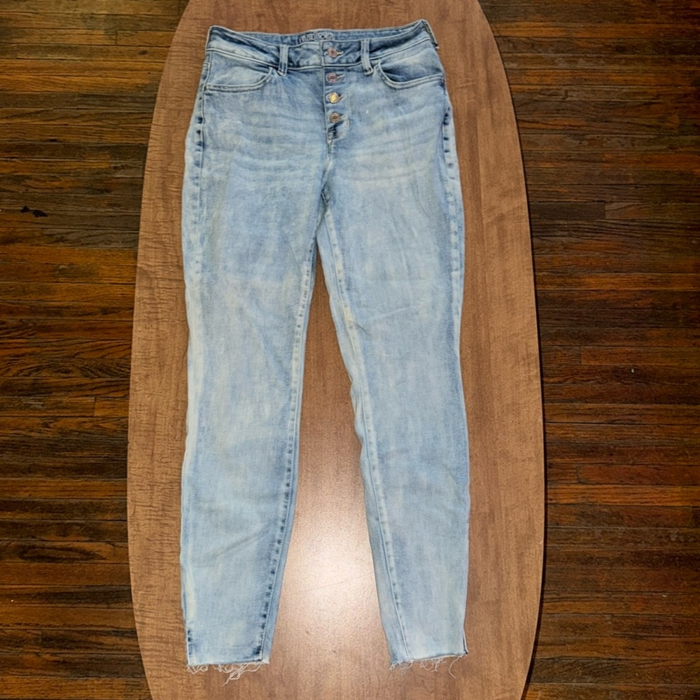 maurice’s high rise skinny jeans